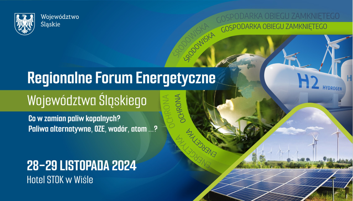 Zdjęcie wydarzenia Regionalne Forum Energetyczne Województwa Śląskiego w 2024 r.